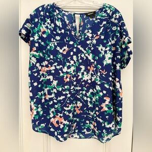 DKNY Abstract Blouse